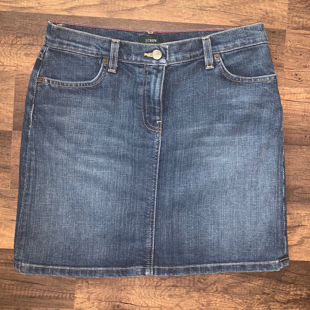 J.Crew Jean Skirt